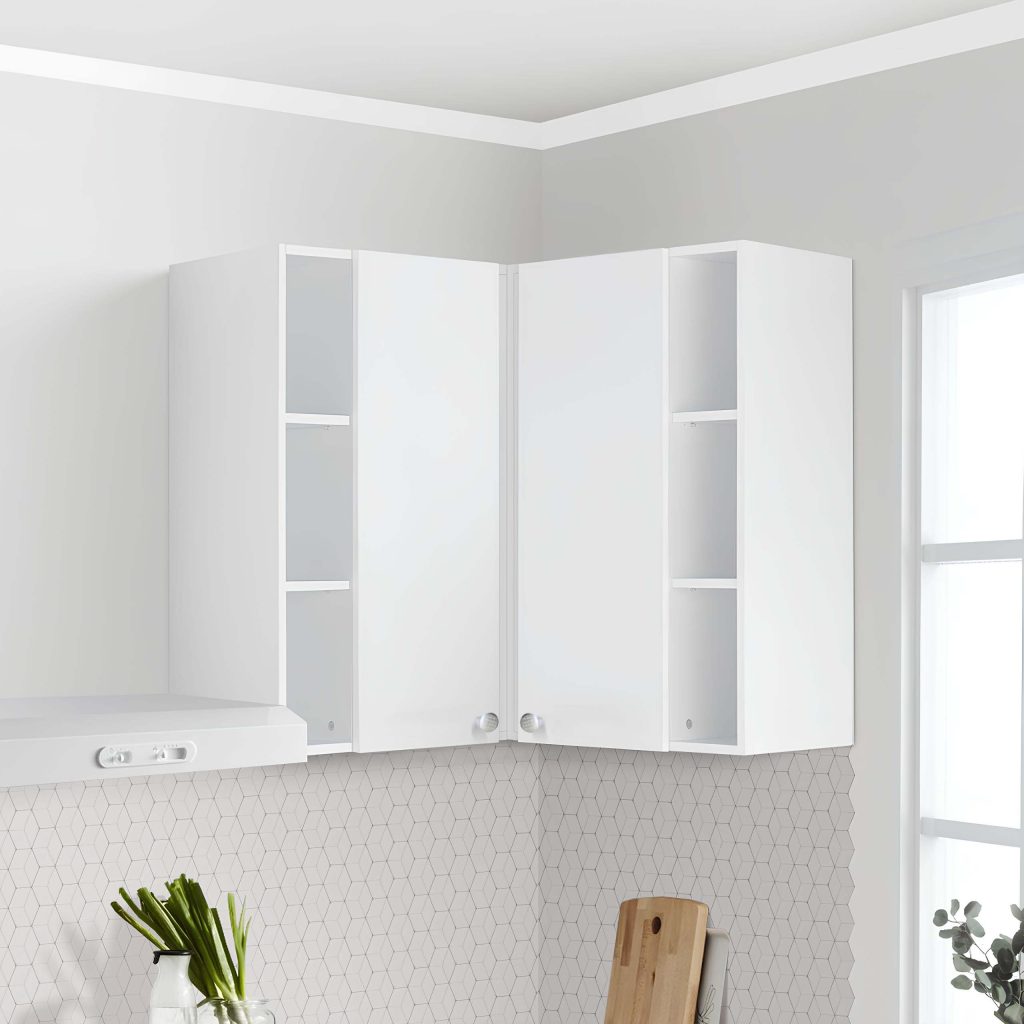 Kitchen Set Kayu Modern Minimalis | Nebraska Atas Sudut – Kirana Furniture