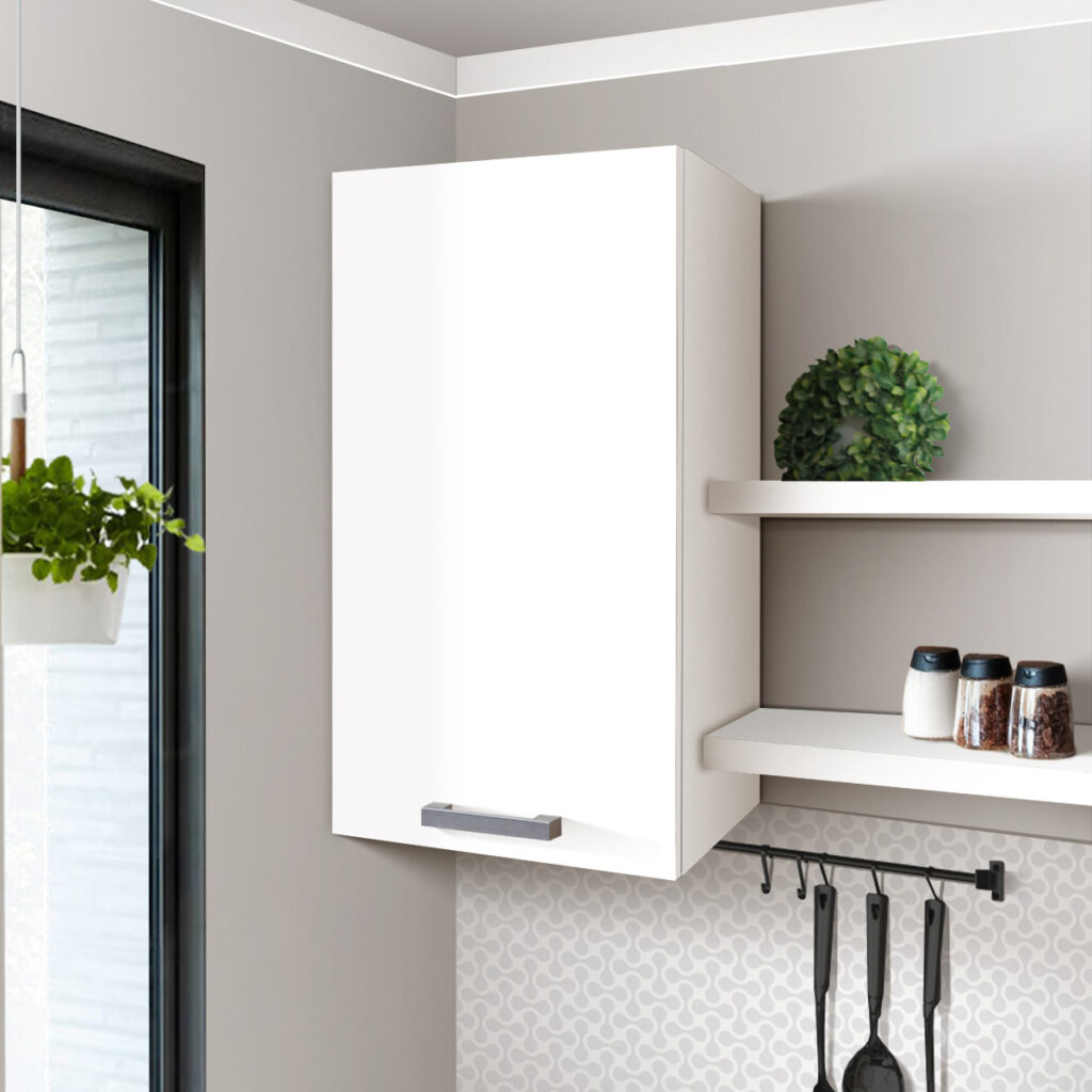 Kitchen Set Kayu Minimalis Modern | Indiana Atas 40cm - Kirana Furniture