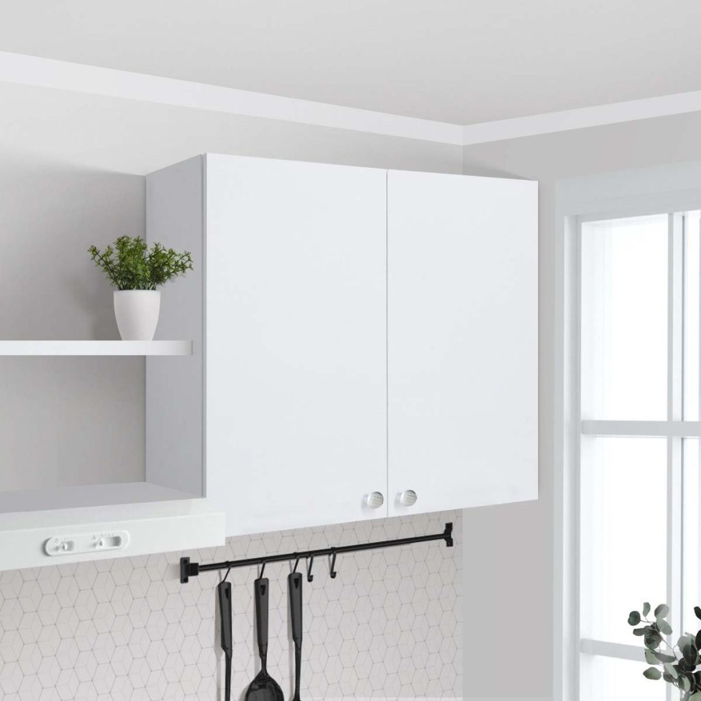 Kitchen Set Kayu Modern Minimalis | Nebraska Atas 2 Pintu – Kirana Furniture