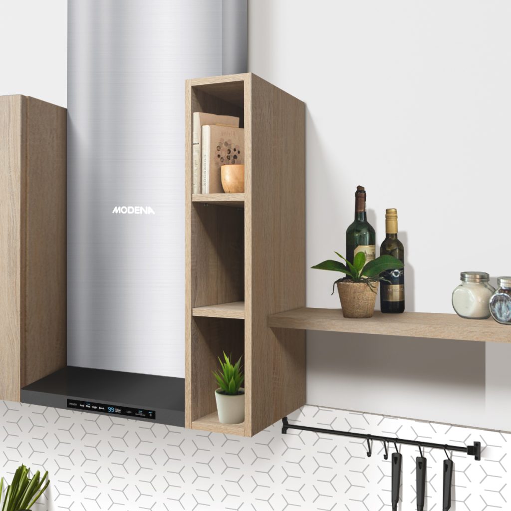 Kitchen Set Kayu Modern Minimalis | Denver Atas 15cm – Kirana Furniture