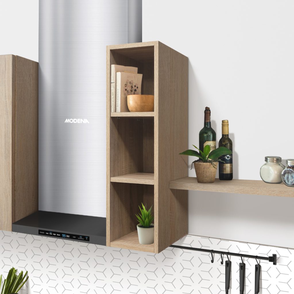Kitchen Set Kayu Modern Minimalis | Denver Atas 20cm – Kirana Furniture