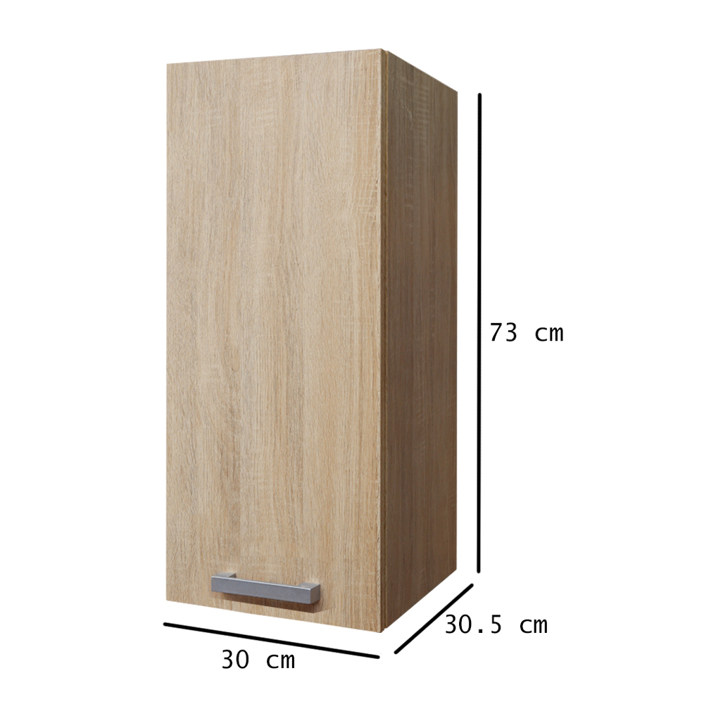 Kitchen Set Kayu Modern Minimalis | Denver Atas 30cm – Kirana Furniture - Gambar 2