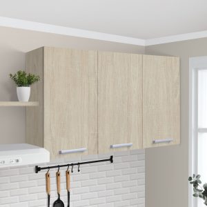 Kitchen Set Kayu Modern Minimalis | Denver Atas 3 Pintu – Kirana Furniture