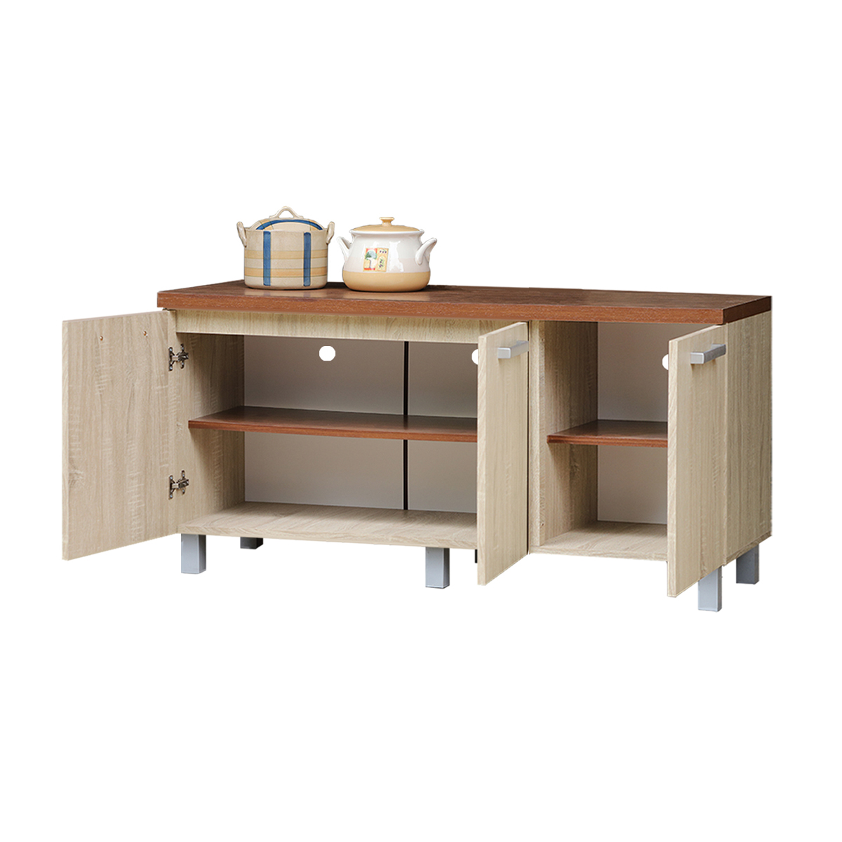 Kitchen Set Kayu Modern Minimalis | Denver Kolong – Kirana Furniture - Gambar 3