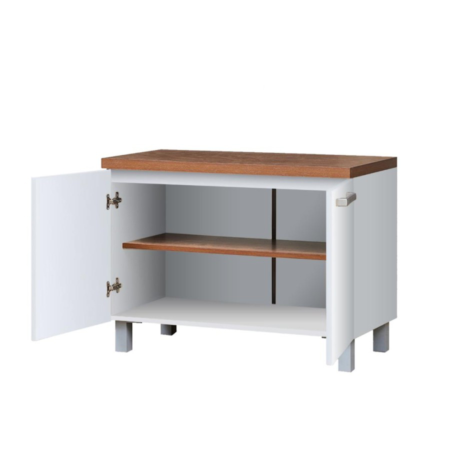 Kitchen Set Kayu Minimalis Modern | Indiana Kolong - Kirana Furniture - Gambar 4