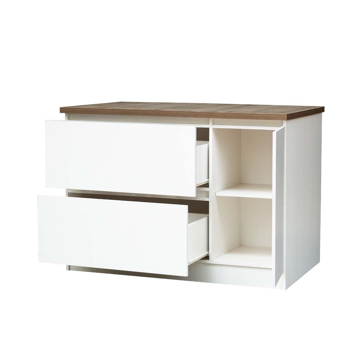 Kitchen Set Kayu Modern Minimalis | Nebraska Island – Kirana Furniture - Gambar 4