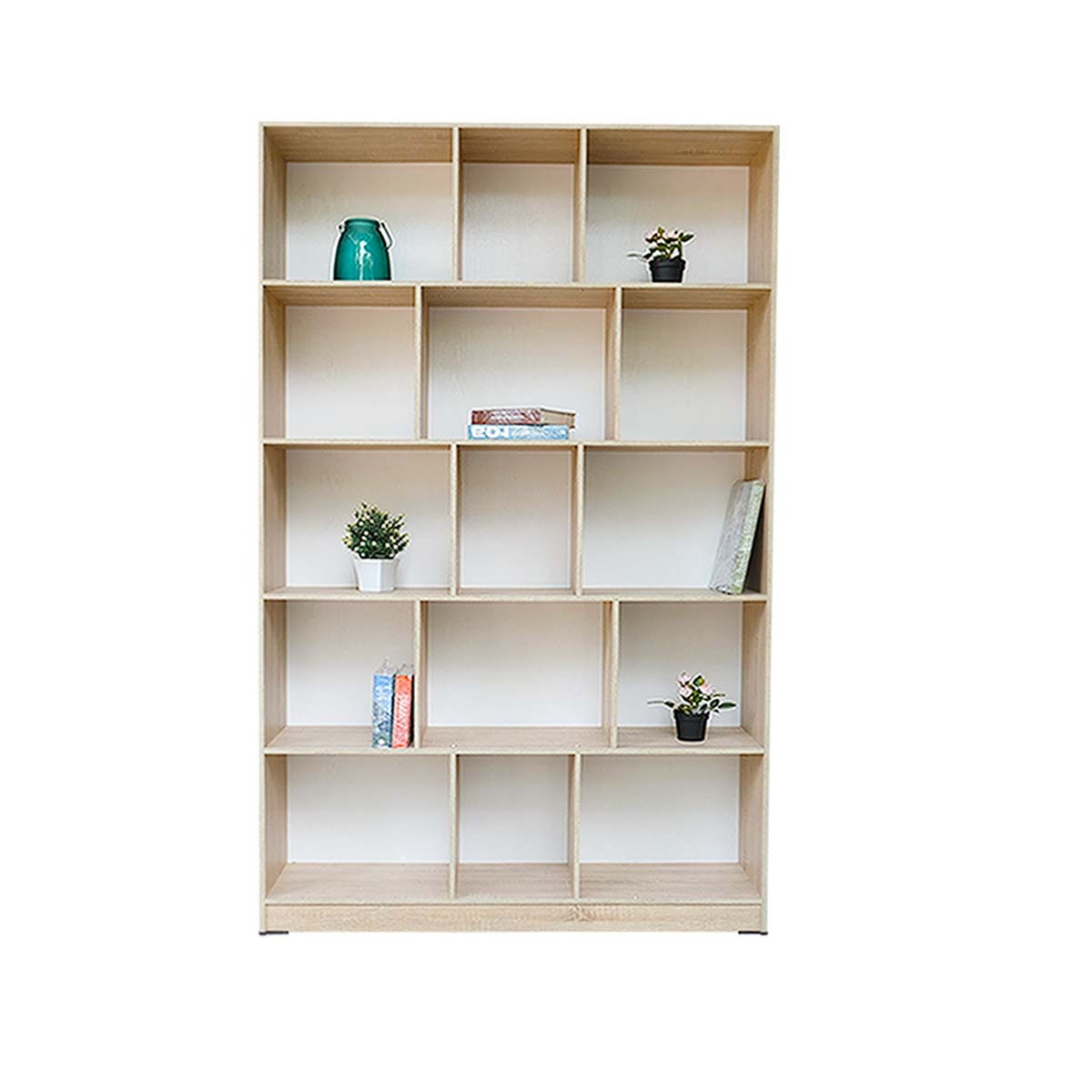 Rak Buku Kayu Minimalis Modern | Dalton - Kirana Furniture - Gambar 4