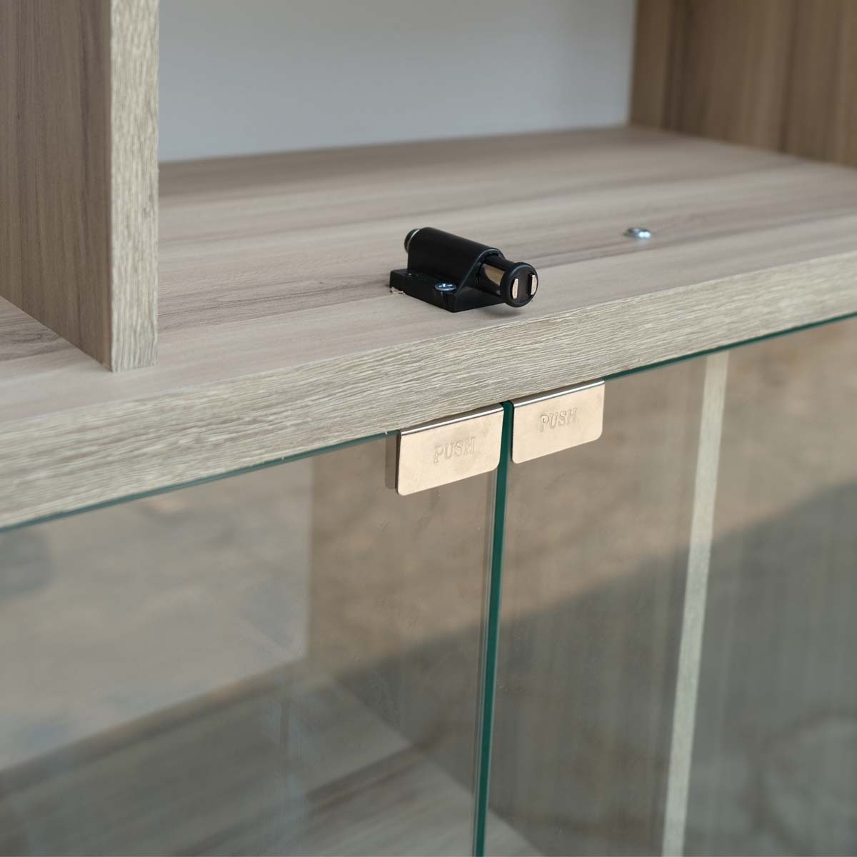 Rak Buku Kayu Minimalis Modern | Hawaii Kaca - Kirana Furniture - Gambar 4