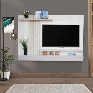 Alabama - Wall Unit Kayu Backdrop TV