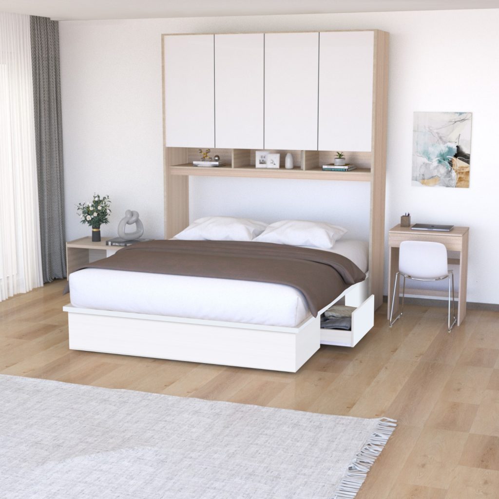 Divan Set Kayu Minimalis Modern | Clay 160 - Kirana Furniture