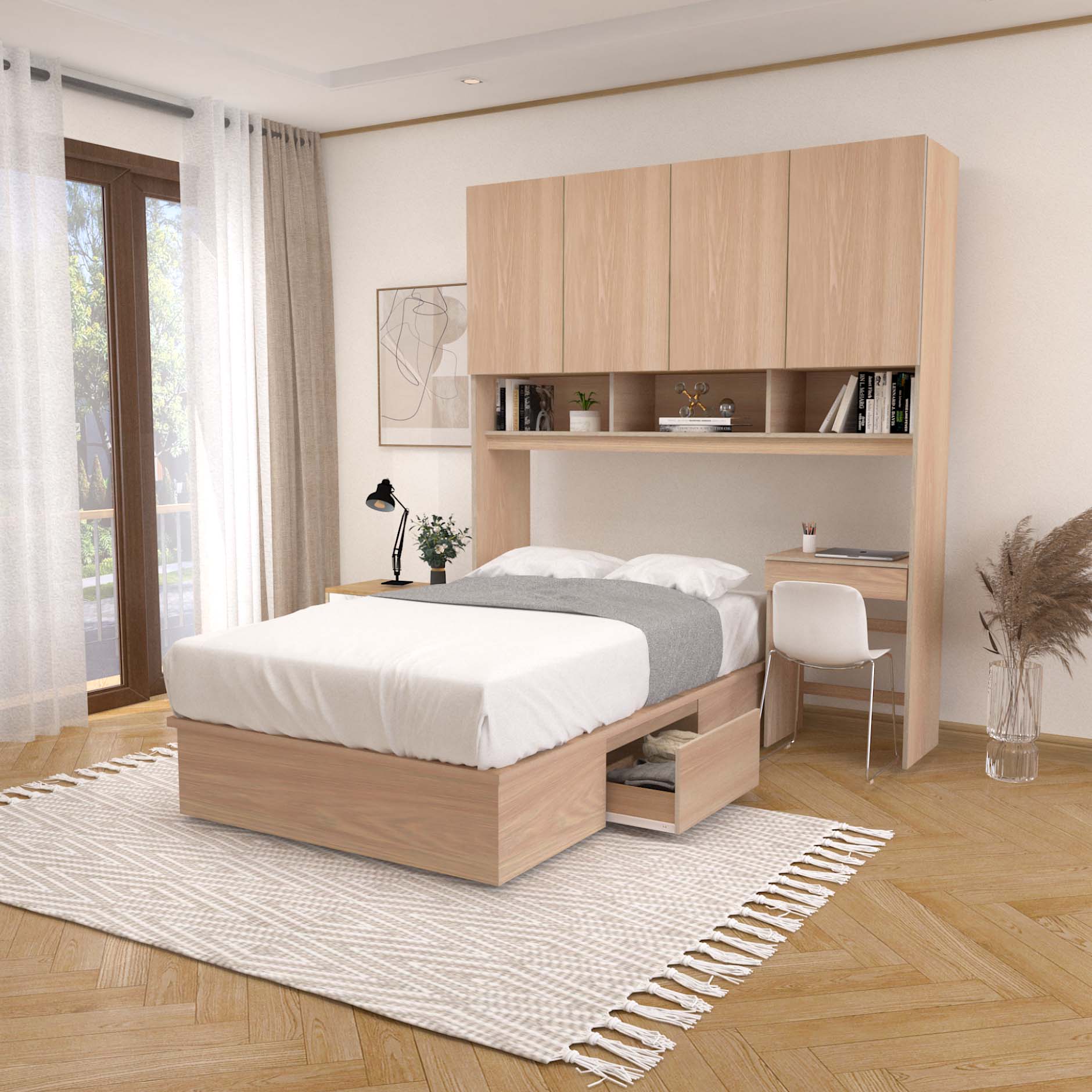 Divan Set Kayu Minimalis Modern | Alma - Kirana Furniture
