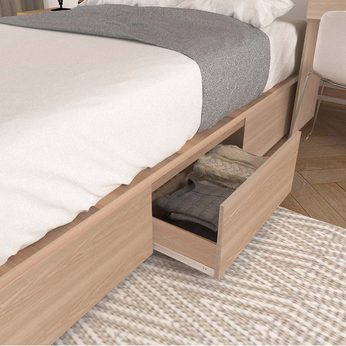 Divan Set Kayu Minimalis Modern | Alma - Kirana Furniture - Gambar 6