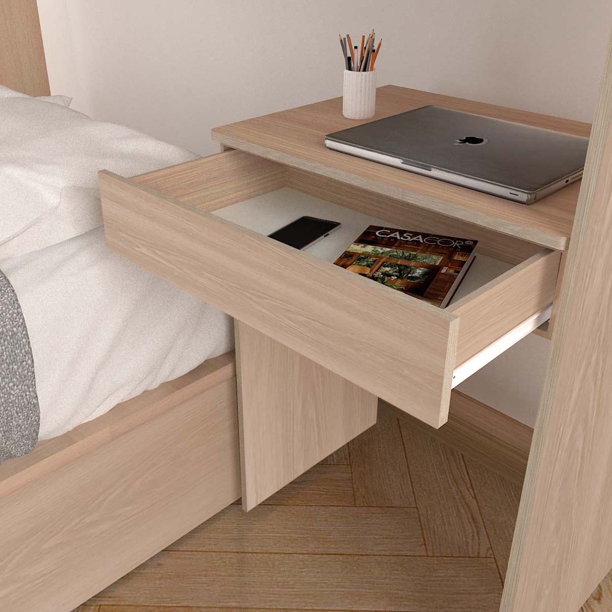 Divan Set Kayu Minimalis Modern | Alma - Kirana Furniture - Gambar 4