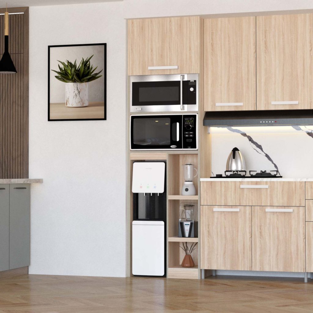 Kitchen Set Kayu Modern Minimalis | Denver Tall – Kirana Furniture