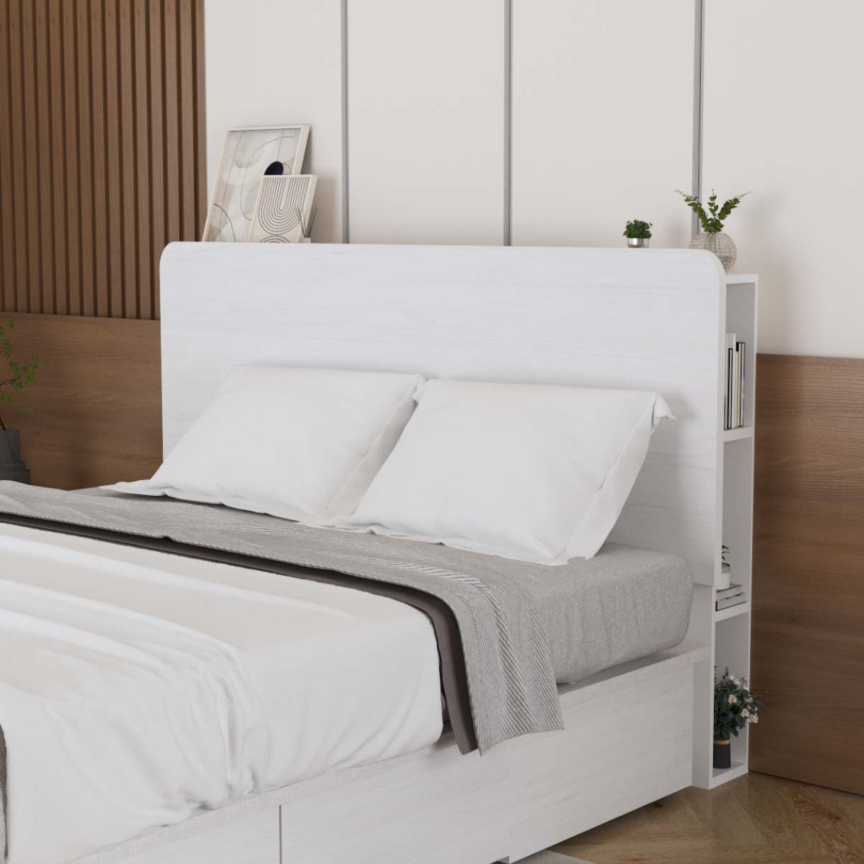 Perth - Headboard Kayu - Gambar 5