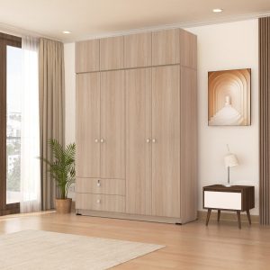 Texas - Lemari Pakaian 4 Pintu