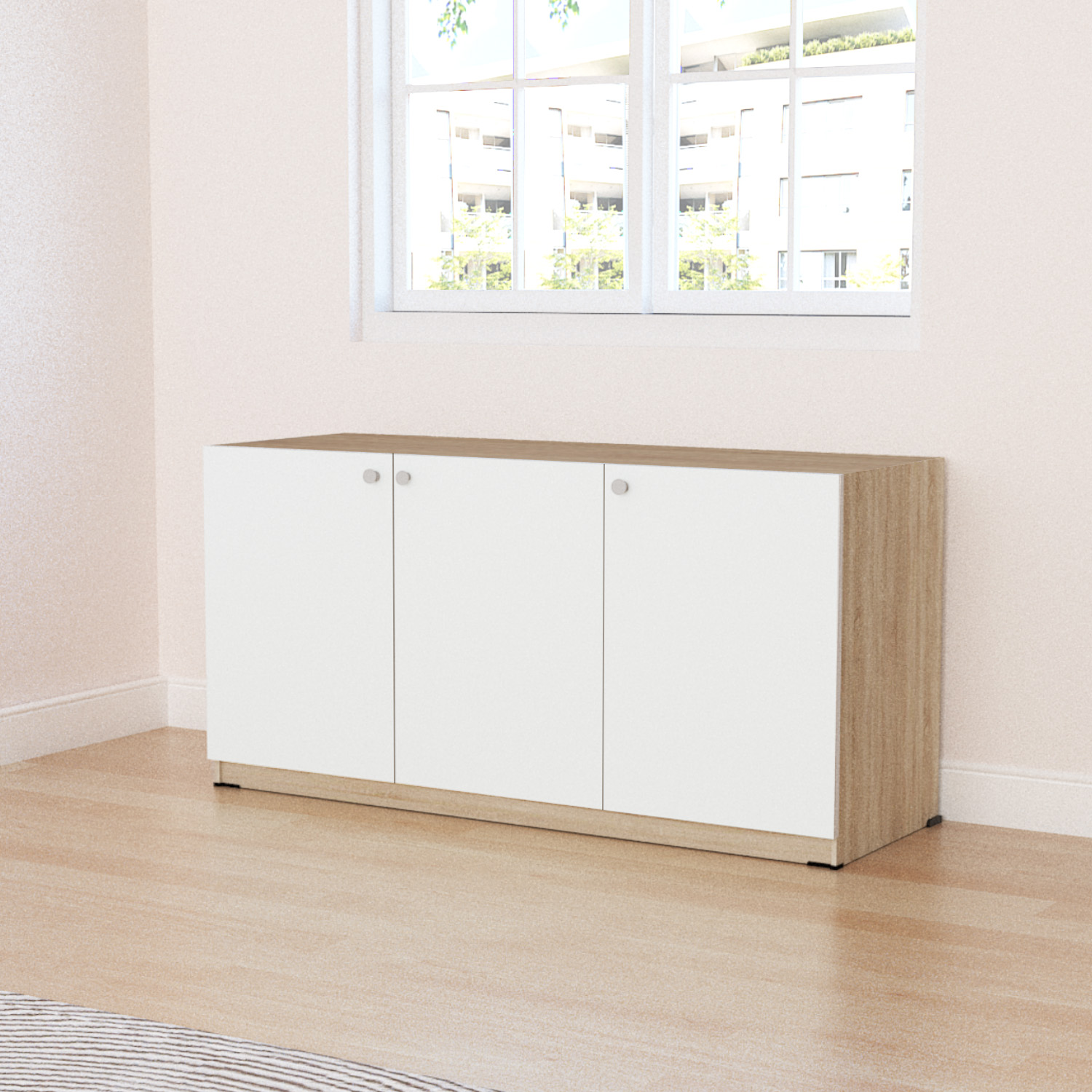 Meja TV Kayu Minimalis Modern | Georgia – Kirana Furniture - Gambar 5