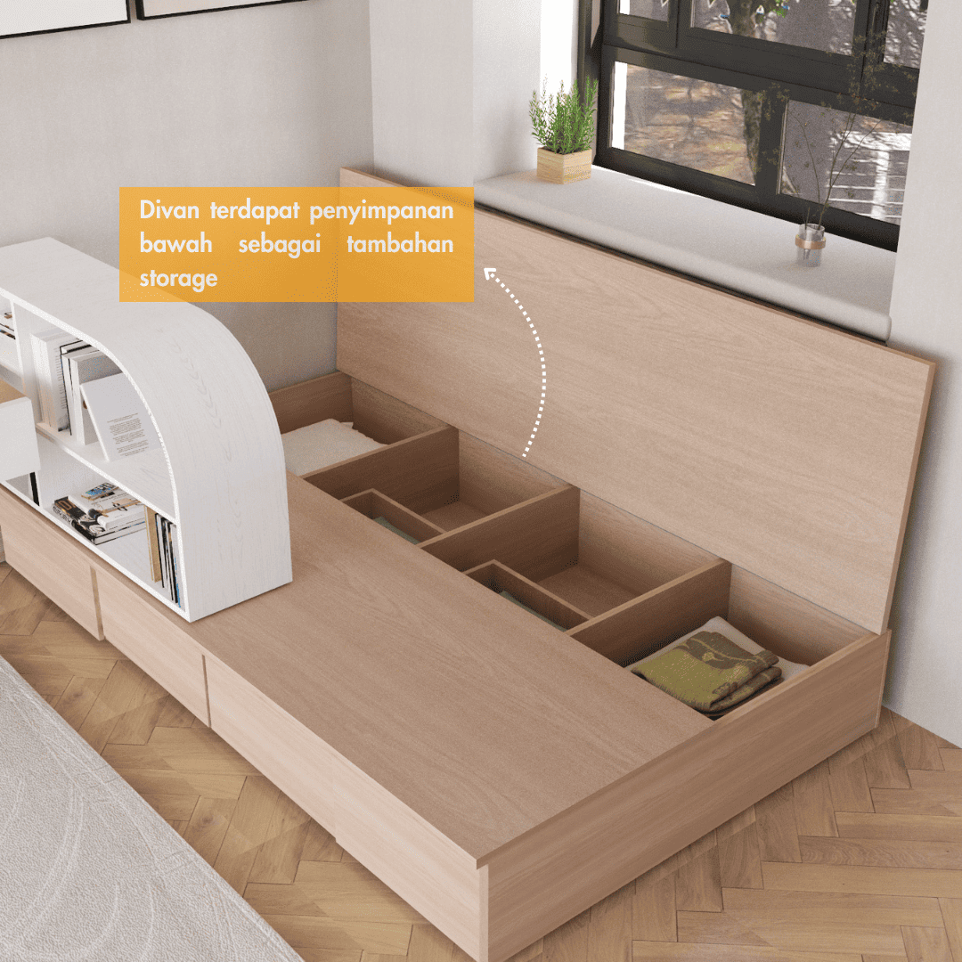 Roma - Set Kamar Tidur - Gambar 3