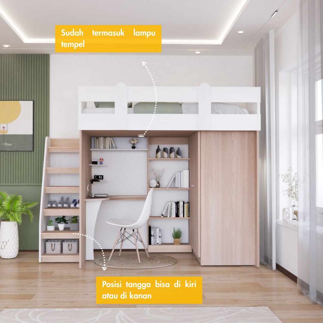 Nevada - Set Kamar Tidur - Gambar 2