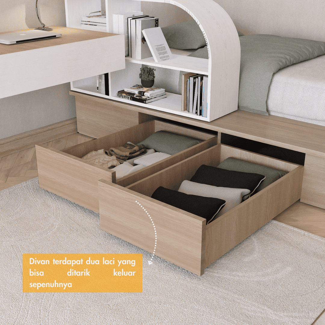 Roma - Set Kamar Tidur - Gambar 4