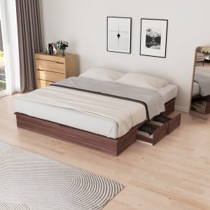 IOWA - Divan / Ranjang (Divan Saja 180) Brown Oak